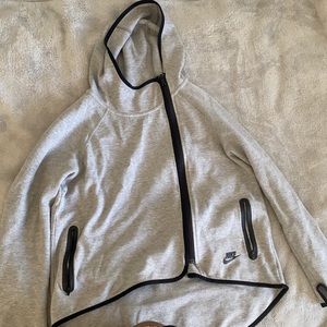 Nike pullover zip up hoodie size S